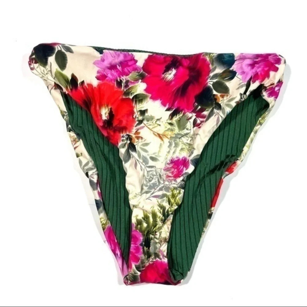 NWOT PQ Pilyq Reversible Hillary High Waist Bottoms